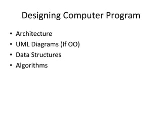 Intro To Programming Concepts | PPT