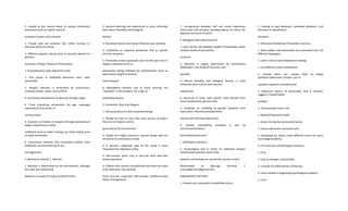 3. Looked at the natural states of arousal (excitation)
(extroverts seek out higher levels of
excitation to gain more arousal)
1. People seek out activities that either increase or
decrease levels of arousal
2. Different peoples natural level of arousals depend on
genetics
Overview of Major Theories of Personality:
1. Psychodynamic View (Sigmond Freud)
1. Past events in childhood determine one’s adult
personality
2. People’s behavior is dominated by unconscious,
irrational wishes, needs, and conflicts
3. Personality development progresses through stages
4. Three interacting components (id, ego, superego)
operating at three levels of
consciousness
5. Emphasis on fixation or progress through psychosexual
stages; experiences in early
childhood (such as toilet training) can leave lasting mark
on adult personality
6. Unconscious fixations and unresolved conflicts from
childhood, usually centering on sex
and aggression
2. Behavioral View (B. F. Skinner)
1. Behavior is determined by the environment, although
this view was softened by
Bandura’s concept of reciprocal determinism
2. Nurture (learning and experience) is more influential
than nature (heredity and biological
factors)
3. Situational factors exert great influence over behavior
4. Collections of response tendencies tied to specific
stimulus situations
5. Personality evolves gradually over the life span (not in
stages); responses (such as
extraverted joking) followed by reinforcement (such as
appreciative laughter) become
more frequent
6. Maladaptive behavior due to faulty learning; the
”symptom” is the problem, not a sign of
underlying disease
3. Humanistic View (Carl Rogers)
1. Clinical practice of client-centered therapy
2. People are free to chart their own courses of action;
they are not hapless victims
governed by the environment
3. People are largely conscious, rational beings who are
not driven by unconscious needs
4. A person’s subjective view of the world is more
important than objective reality
5. Self-concept, which may or may not mesh well with
actual experience
6. Children who receive unconditional love have less need
to be defensive; they develop
more accurate, congruent self-concept; conditional love
fosters incongruence
7. Incongruence between self and actual experience
(inaccurate self-concept); overdependence on others for
approval and sense of worth
4. Biological View (Hans Eysenck)
1. Twin, family, and adoption studies of heritability; factor
analysis studies of personality
structure
2. Behavior is largely determined by evolutionary
adaptations, the wiring of the brain, and
heredity
3. Nature (heredity and biological factors) is more
influential than nurture (learning and
experience)
4. Hierarchy of traits, with specific traits derived from
more fundamental, general traits
5. Emphasis on unfolding of genetic blueprint with
maturation; inherited predispositions
interact with learning experiences
6. Genetic vulnerability activated in part by
environmental factors
Personality Assessment
1. Self-Report Inventory
1. Psychological test in which an individual answers
standardized questions about their
behavior and feelings (ex. personality quizzes online)
Downloaded by Namuag, Kimverly F.
(namuagkimverly@gmail.com)
lOMoARcPSD|24671924
1. Answers are compared to established norms
2. Looking at past behaviors, predicted behaviors, and
behaviors in hypothetical
situations
2. Minnesota Multiphase Personality Inventory
1. Most widely used personality test (translated into 150
different languages)
1. Used in clinical and employment settings
2. Has different scales (multiphase)
3. Sample items (ex. answer false to happy
questions=depression; answer true to
symptom question=schizophrenia)
1. Measures aspects of personality, that if extreme,
suggest a mental health
problem
3. 16 Personality Factor Test
1. Based of Raymond Cattell
1. Assess the big five personality factors
2. Easy to administer and hand score
3. Developed for adults (need different norms for teens
and college students)
4. Pros and Cons of Self-Report Inventory
1. Pros:
1. Look at changes in personality
2. Evaluate the effectiveness of therapy
3. Fairly reliable in diagnosing psychological problems
2. Cons:
 
