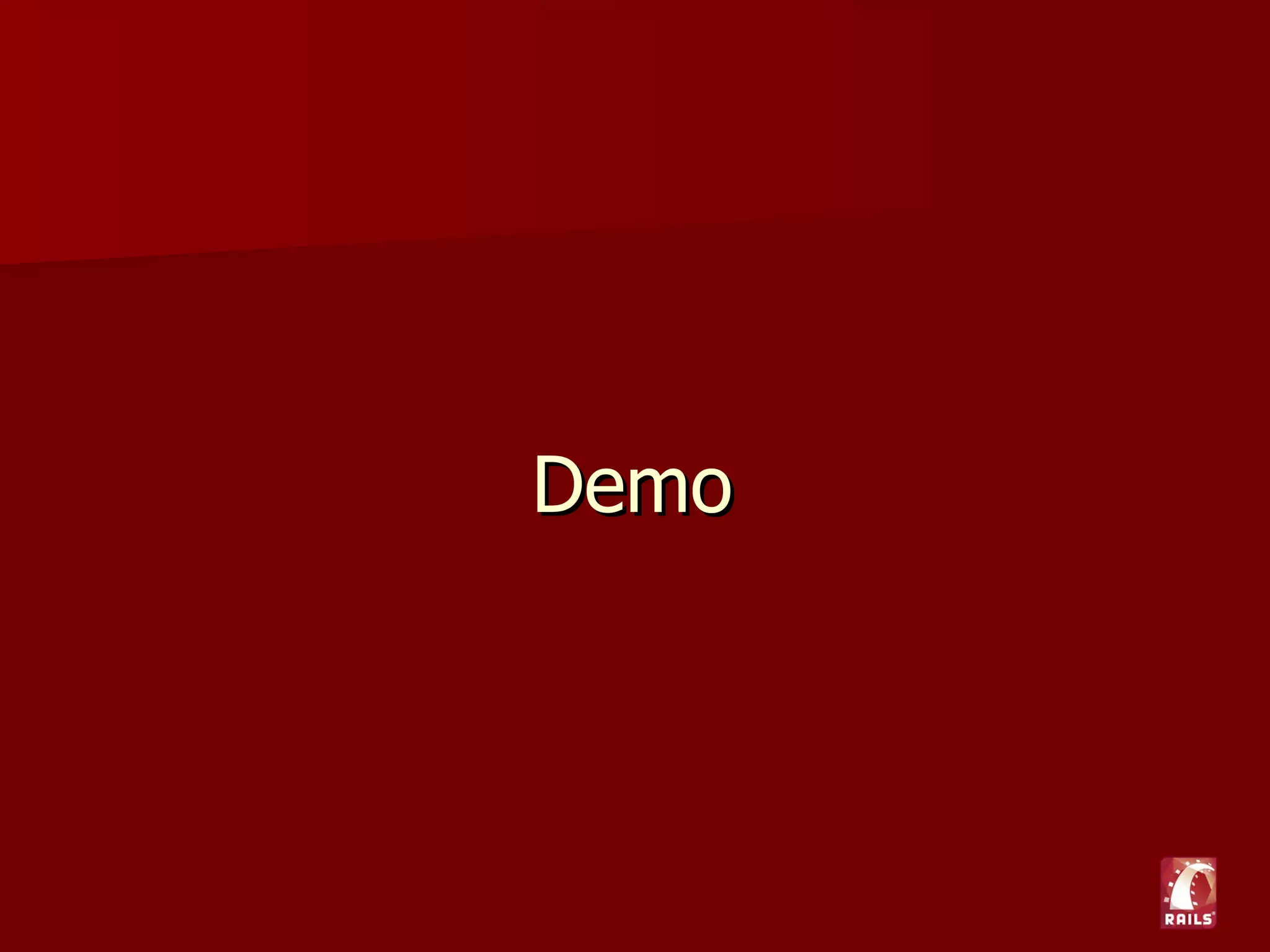Demo
 