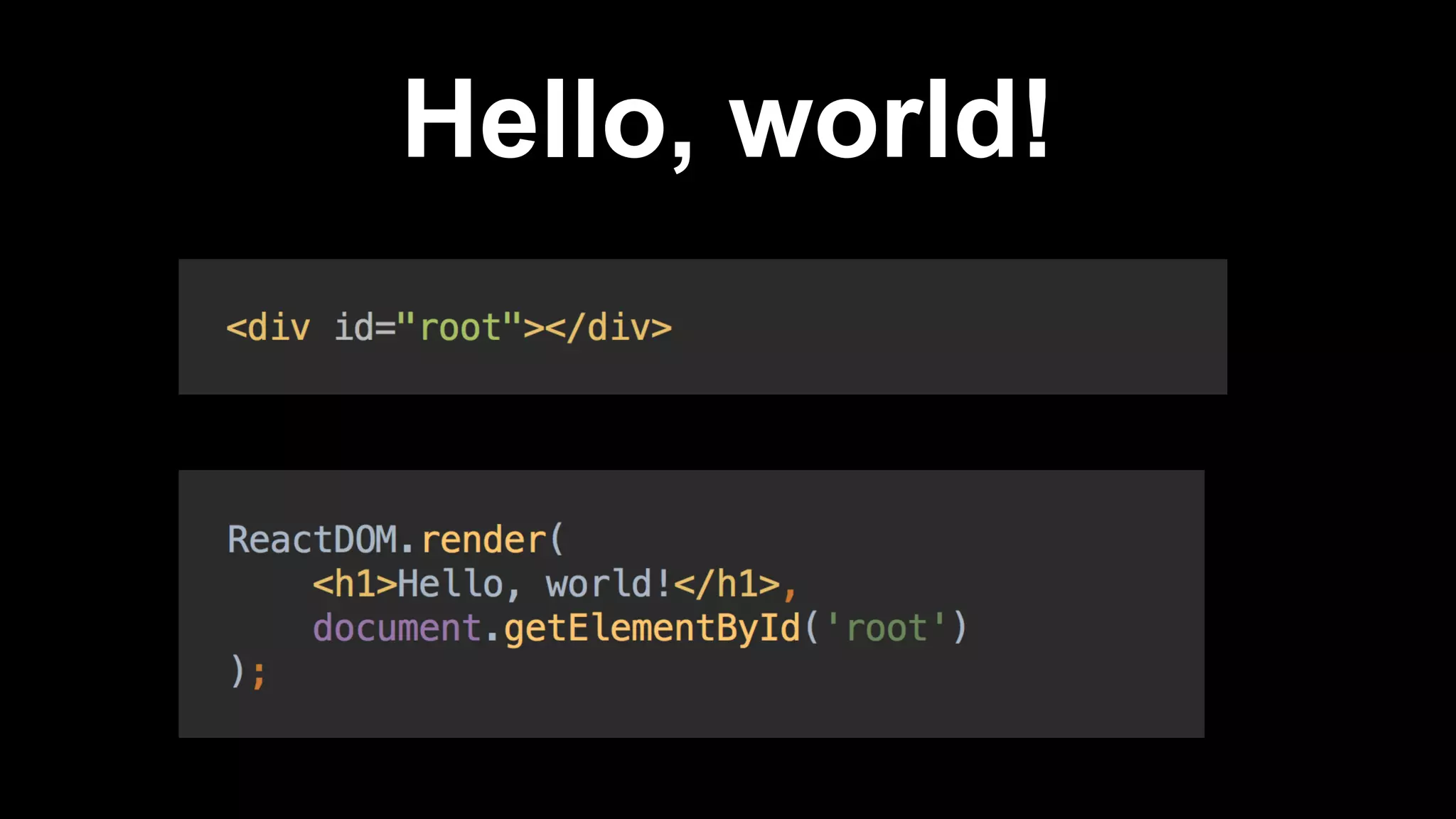 Hello, world!
 