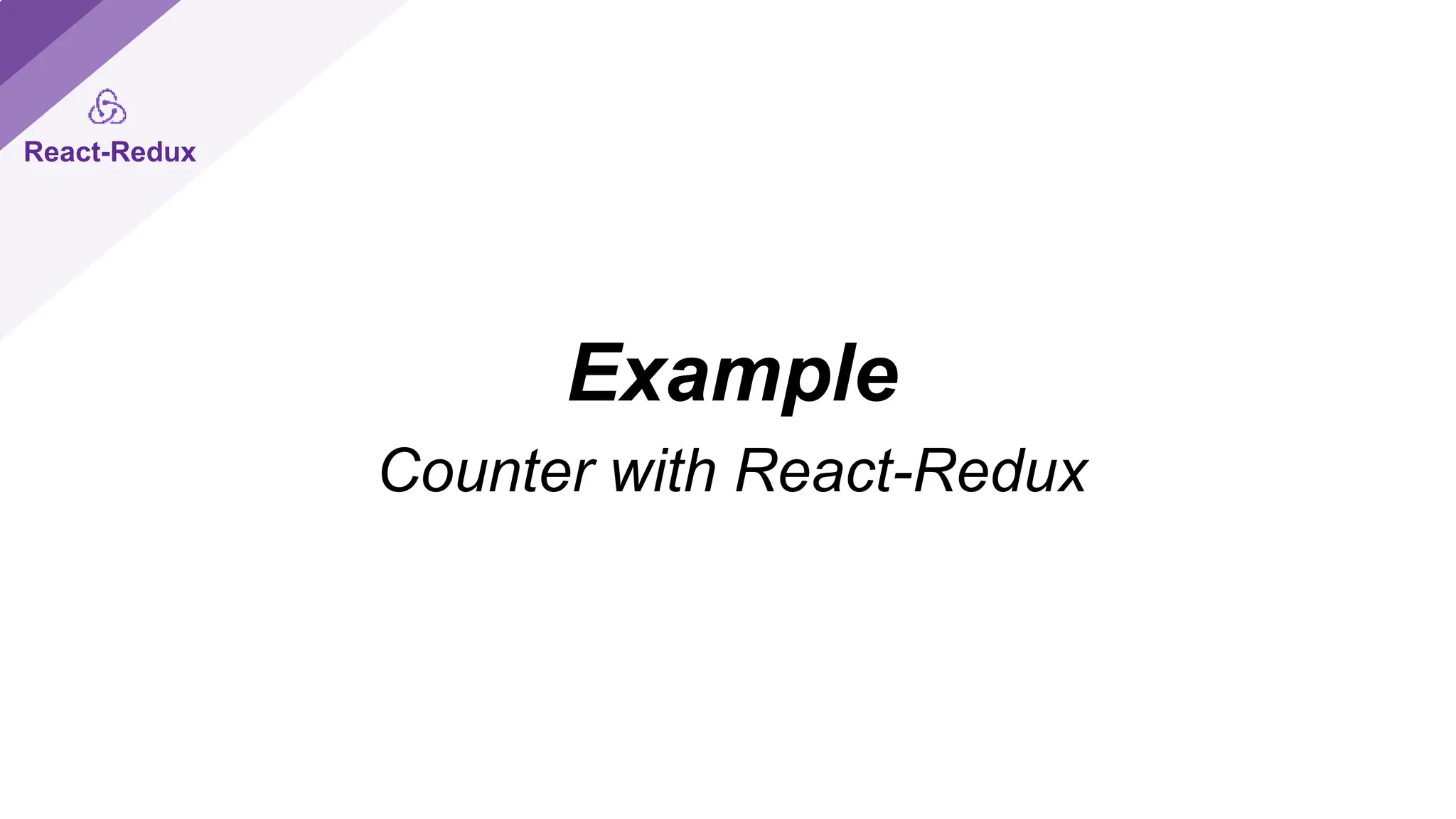 React redux for state management and handling | PPT