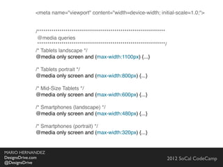 HTML5
Document Object Model (DOM)
 