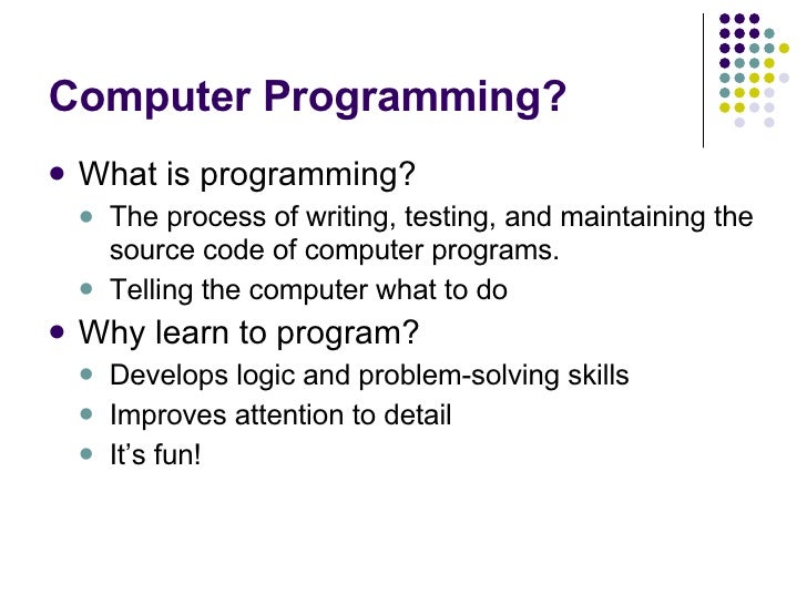 Intro To Scratch