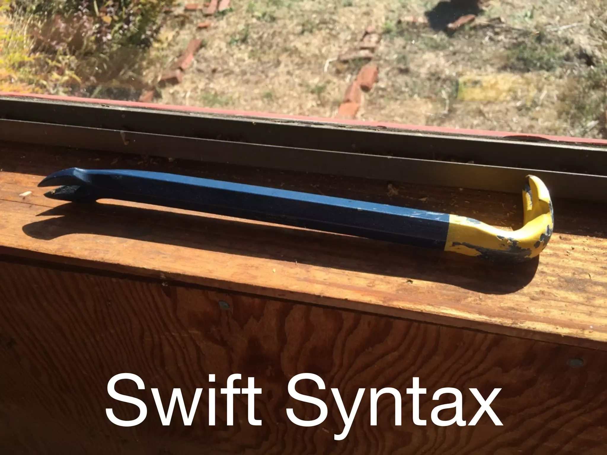 Swift Syntax
 