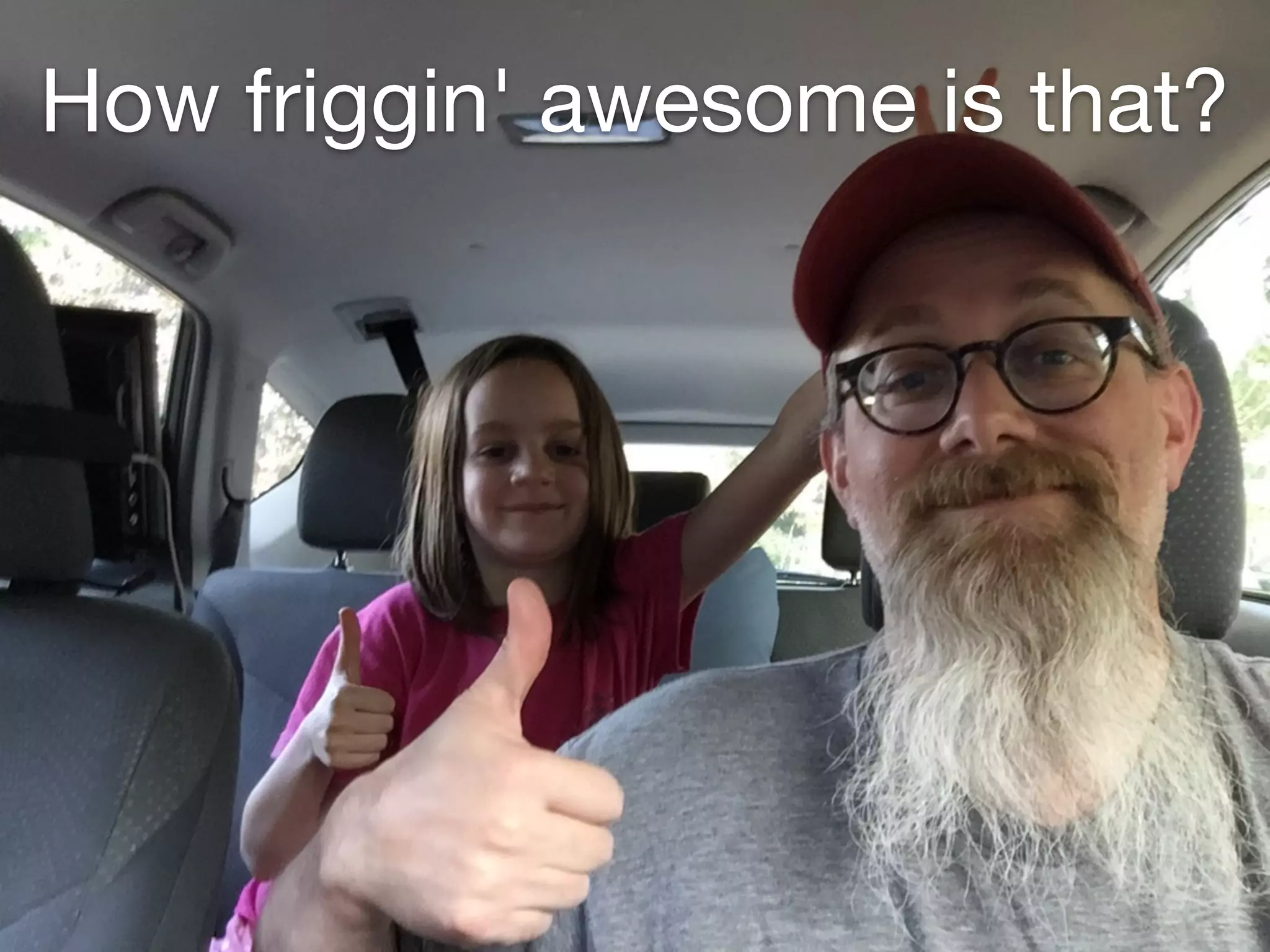 How friggin' awesome is that?
 