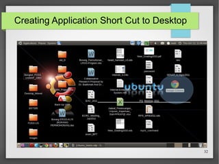 Creating Application Short Cut to Desktop

32

 
