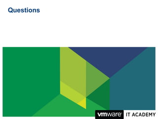 Questions




            © 2009 VMware Inc. All rights reserved
 