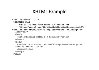 XHTML | PDF