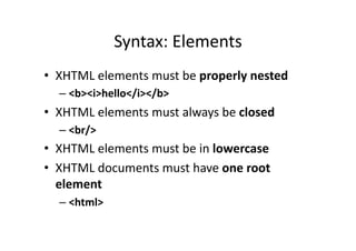 XHTML | PDF