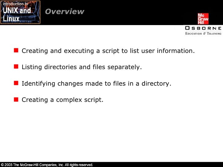 Writing services for linux