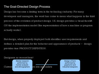 Motion Design   from  Designing for Motion by Matt Woolman “ The desktop computer has transformed the design profession profoundly over the past 25 years. Distinct stages of evolution are marked by points at which the once quaint profession of commercial art, or graphic design, has grown into something more complex, as the designer has expanded into new skill sets and areas of creative practice.” The eighties  -  print production processes, such as page layout, typesetting, and mechanical preparation, move from the domain of specialists working in these areas and onto the desktop of the designer’s workspace.  The early nineties -  an explosion of typeface design was the result of consumer access to technology. 