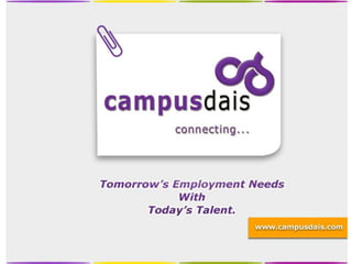 Campusdais college company connection