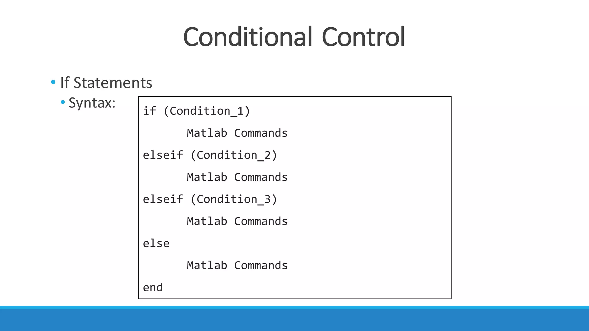 Introduction to MATLAB 2 | PPT