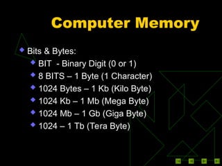 INTRO2.ppt introduction to computers, why we need computer. | PPT