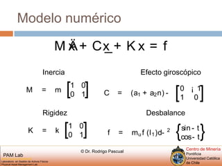 Modelo numéricoInerciaEfecto giroscópicoRigidezDesbalance