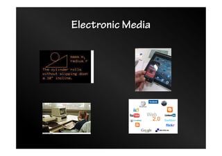 Electronic Media
 