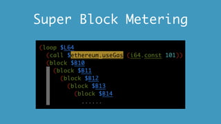 Super Block Metering
 