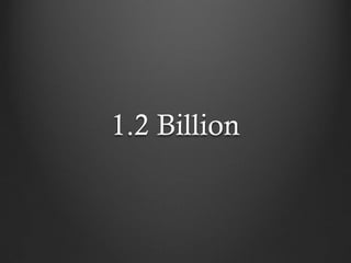 1.2 Billion
 
