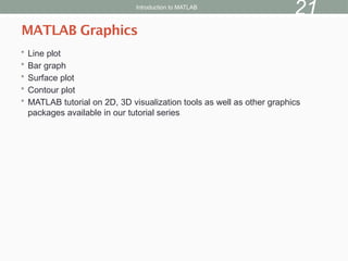 Matlab Line Visualization intro2matlab-basic knowledge about Matlab.pptx