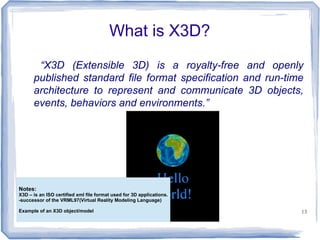 Introduction to 3D Mapping with X3D | PDF