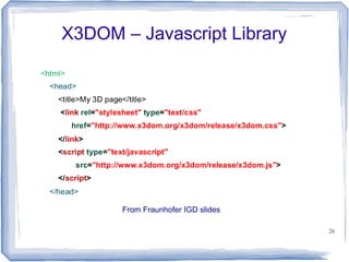 Introduction to 3D Mapping with X3D | PDF