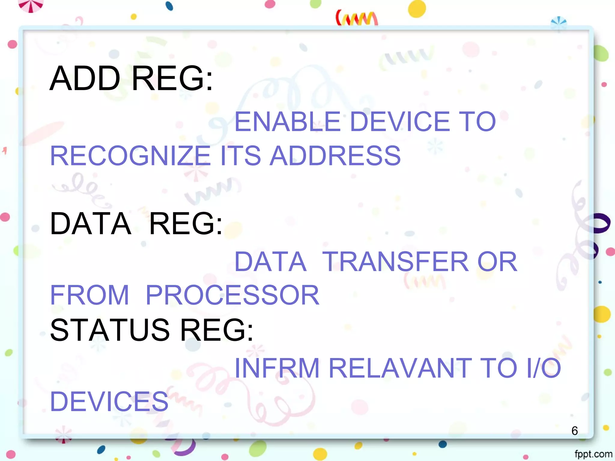input and output organisation | PPT | Computer Peripherals | Computing