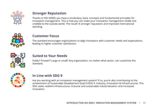 Intro ISO 56001: Innovation Management System | PDF