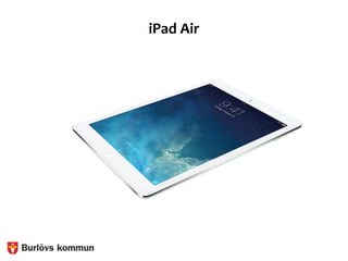 iPad	
  Air
 