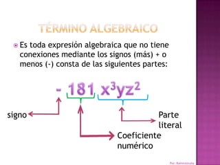Intro a algebra