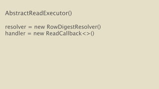 AbstractReadExecutor() 
! 
resolver = new RowDigestResolver() 
handler = new ReadCallback<>() 
 