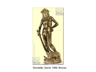 Donatello, David, 1466, Bronze 
