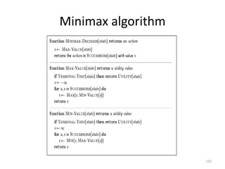 133
Minimax algorithm
 