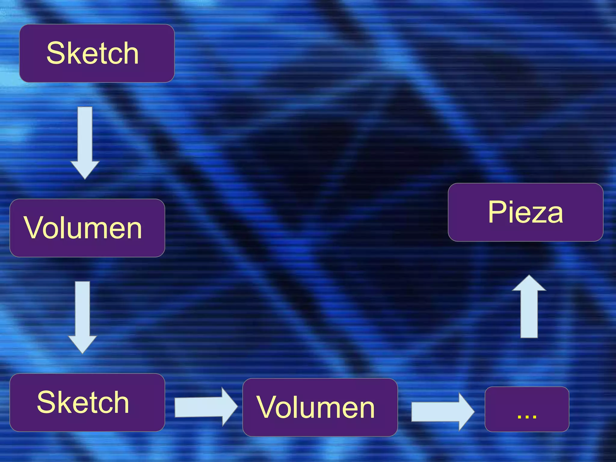 Sketch
Volumen
Sketch
Pieza
Volumen ...