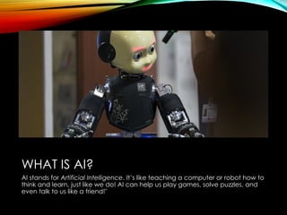 intro ai,coding and robotics.pptx scratch | PPTX