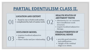 Edentulous Class Rpd INTRO AND BIOMECHANIVCS OF CPD.pptx prostho | PPTX