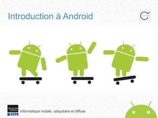 Introduction à Android

Informatique mobile, ubiquitaire et diffuse

 