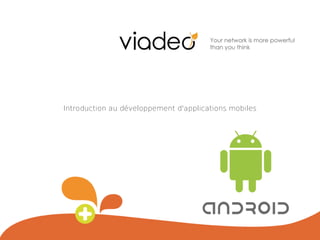 Introduction au développement d'applications mobiles

 