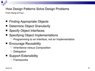 Introduction to Design Patterns and Singleton | PPT