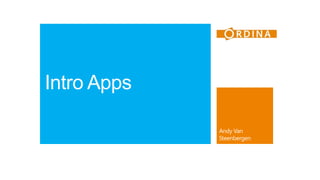 Intro Apps

 