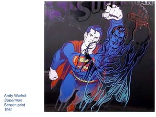 Andy WarholSupermanScreen print1961