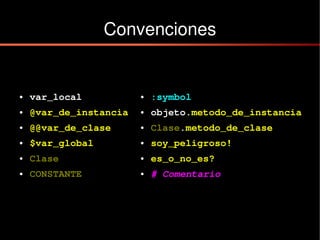 Introducción a Ruby | PDF