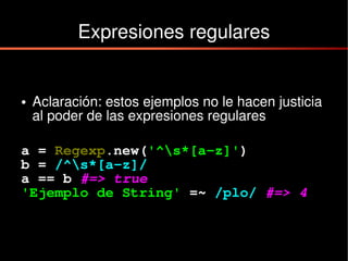 Introducción a Ruby | PDF