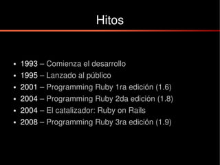 Introducción a Ruby | PDF