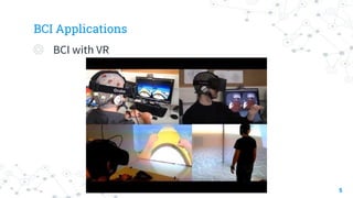 BCI Applications
◎ BCI with VR
5
 