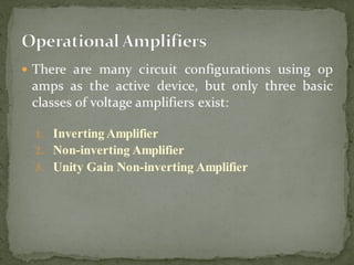 Introduction about Biopotential amplifiers and types of amplifiers.pptx
