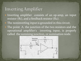 Introduction about Biopotential amplifiers and types of amplifiers.pptx