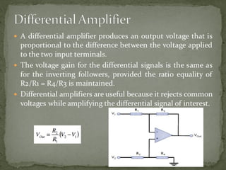Introduction about Biopotential amplifiers and types of amplifiers.pptx