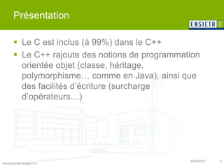 Intro C++ | PPT