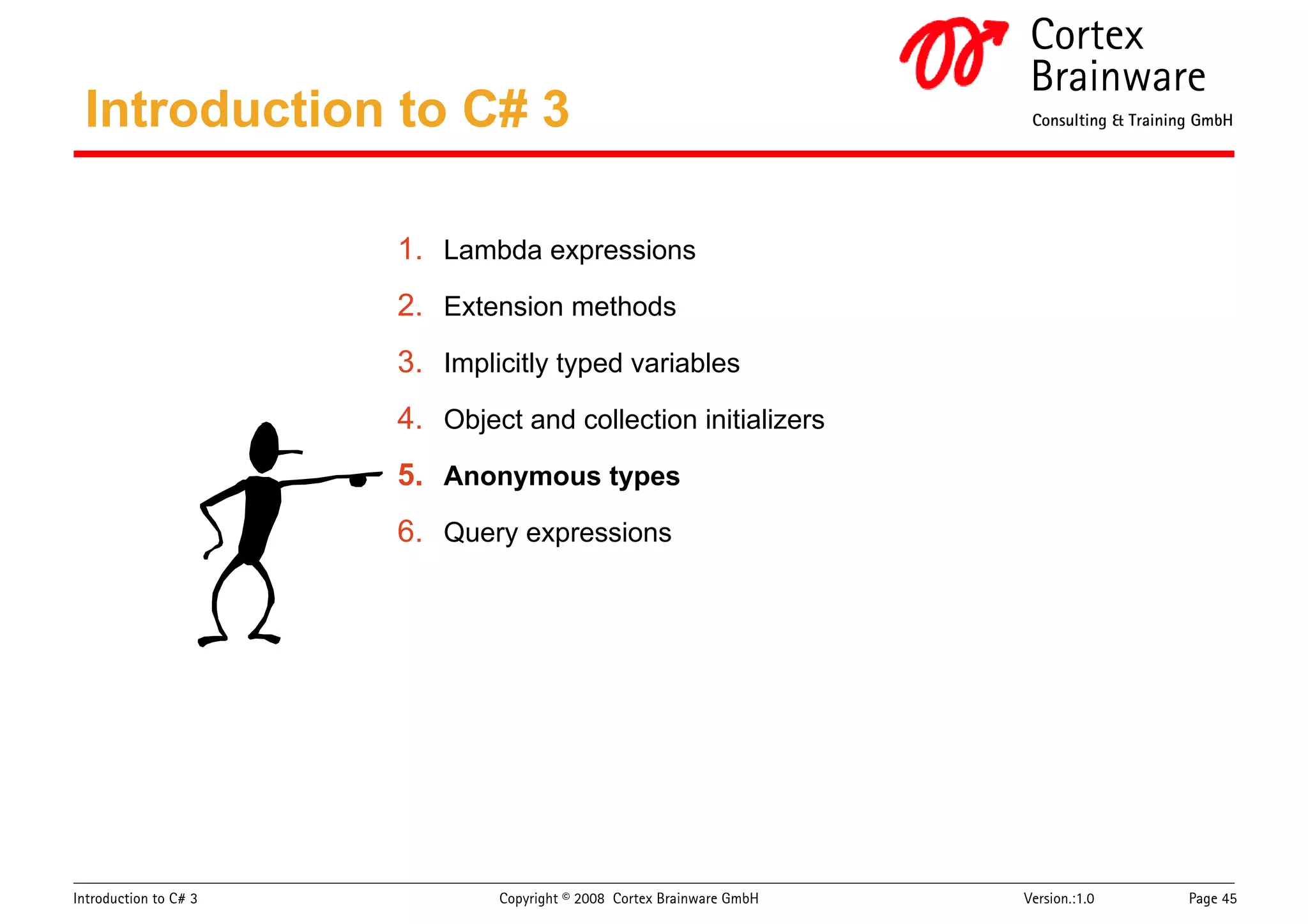 Introduction to C#3