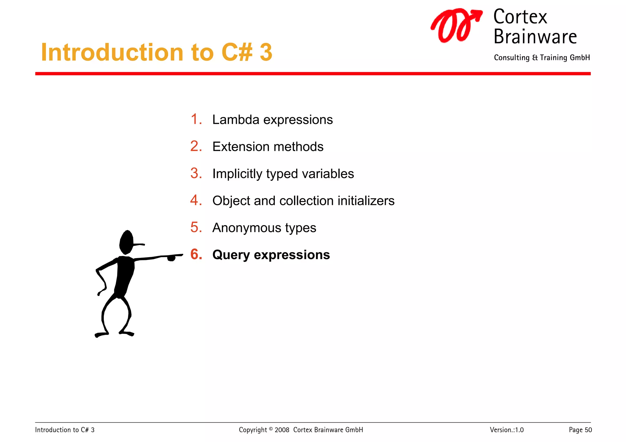 Introduction to C#3